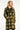 25546 Smashed Lemon Bouclé Ruitjesjas | Army - Light Green
