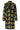 25546 Smashed Lemon Bouclé Ruitjesjas | Army - Light Green