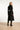 25547 Smashed Lemon Lange Jas met Contraststiksel | Black