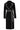 25547 Smashed Lemon Lange Jas met Contraststiksel | Black