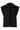 25551 Smashed Lemon Damesbouclé Gilet met Kraag | Black