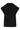 25551 Smashed Lemon Damesbouclé Gilet met Kraag | Black