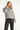 25552 Smashed Lemon Bouclé Jas met Kraag | Grey