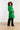 25554 Smashed Lemon Bouclé Jas met Parelmoerknopen | Green