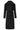 25555 Smashed Lemon Lange Uni Jas met Ceintuur | Black