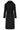 25555 Smashed Lemon Lange Uni Jas met Ceintuur | Black