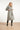 25555 Smashed Lemon Lange Uni Jas met Ceintuur | Grey