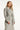 25555 Smashed Lemon Lange Uni Jas met Ceintuur | Grey
