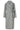 25555 Smashed Lemon Lange Uni Jas met Ceintuur | Grey