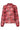 25588 Lippenprint Chiffon Top in Rood en Zwart | Red - Black
