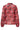 25588 Lippenprint Chiffon Top in Rood en Zwart | Red - Black