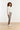 25600 Smashed Lemon Damesglanzende Metallic Broek | Silver Grey