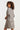 25601 Smashed Lemon Dameslosvallende Metallic Jurk | Silver Grey