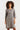 25601 Smashed Lemon Dameslosvallende Metallic Jurk | Silver Grey