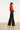 25613 Smashed Lemon Doorknoopshirt met V Hals & Kraag | Red