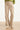 25614 Smashed Lemon Dameslange Broek met Losvallende Fit | Sand
