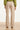 25614 Smashed Lemon Dameslange Broek met Losvallende Fit | Sand
