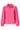 25623 Smashed Lemon Damesblouse met Hartjesmotief Lange Pofmouwen | Cerise