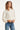 25623 Smashed Lemon Damesblouse met Hartjesmotief Lange Pofmouwen | White