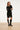 25625 Smashed Lemon Damescorduroy Overhemdjurk | Black