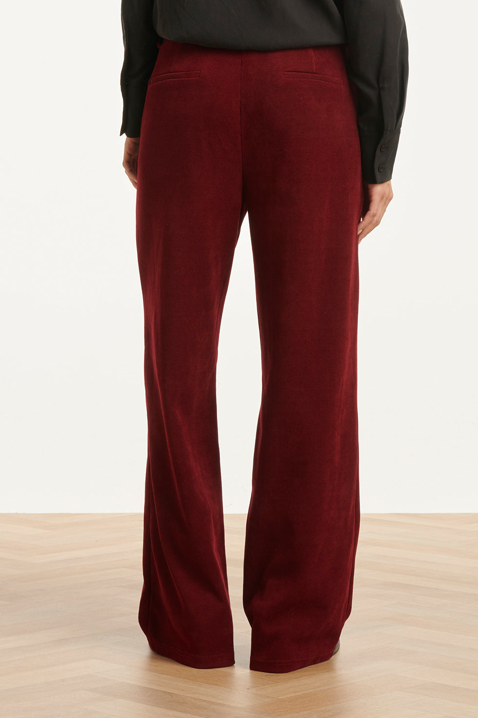 25628 Damescorduroy Broek | Bordeaux