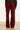 25628 Smashed Lemon Damescorduroy Broek | Bordeaux