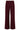 25628 Smashed Lemon Damescorduroy Broek | Bordeaux