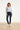25631 Smashed Lemon Mediumblauwe Skinny Jeans | Dark Blue Denim