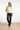 25633 Smashed Lemon Damesglanzende Top met Trendy Losvallende P... | Silver