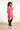 25634 Smashed Lemon Damesmarineblauwe Korte Jurk | Cerise