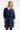 25634 Smashed Lemon Damesmarineblauwe Korte Jurk | Navy