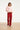 25635 Smashed Lemon Damesstretch Broek | Bordeaux