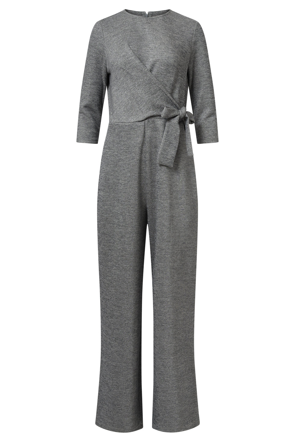 25637 Smashed Lemon Stijlvolle Jumpsuit met Lurex | Grey