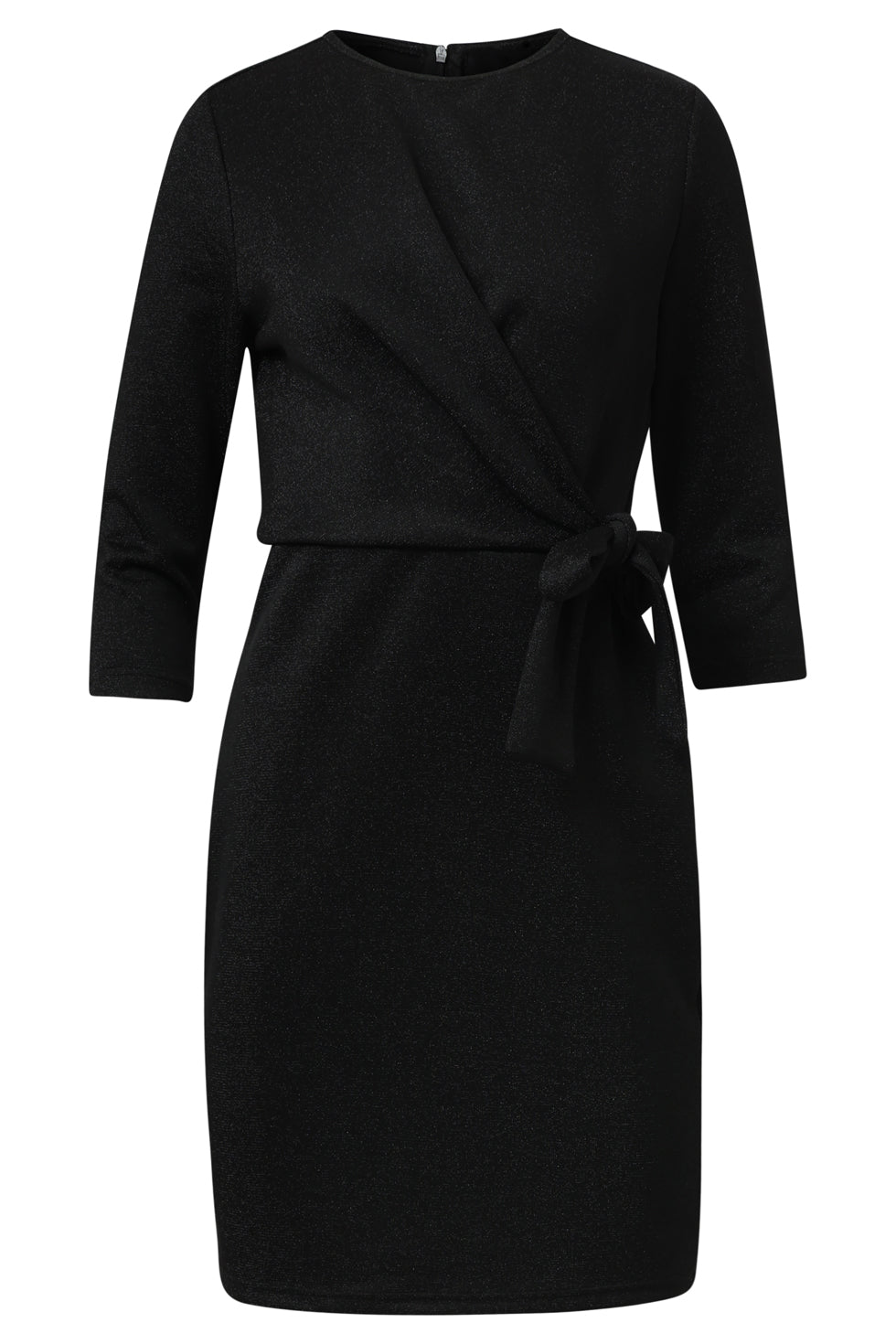 25638 Smashed Lemon Damesstijlvolle Jurk met Lurex | Black