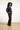 25645 Smashed Lemon Damespu Wijde Broek | Black