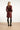 25647 Smashed Lemon Damespu Shirtjurk | Bordeaux