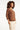 25670 Smashed Lemon Damesmet Lurex Losvallende Top | Brown