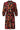 25677 Roze En Zwart Dierenprint Jurk | Black - Muticolour