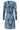 25682 Smashed Lemon Damesgetailleerd Zig Zag Geprint Jurk | Light Blue - Grey
