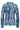 25683 Smashed Lemon Damesgetailleerd Zig Zag Geprint Top | Light Blue - Grey