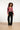 25683 Smashed Lemon Damesgetailleerd Zig Zag Geprint Top | Red - Pink