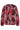 25683 Smashed Lemon Damesgetailleerd Zig Zag Geprint Top | Red - Pink