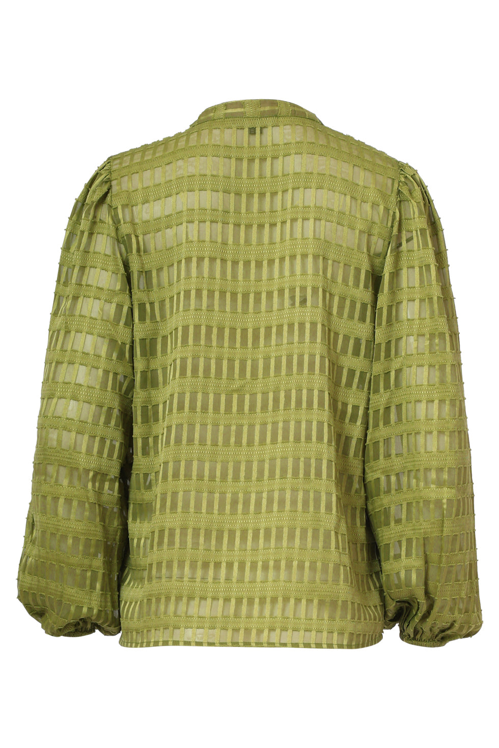 25697 Damesblouse Met Structuur | Army