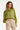 25697 Smashed Lemon Damesblouse met Structuur | Army