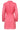 25698 Dameskorte Jurk Met Structuur | Cerise
