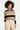 25735 – Smashed Lemon Gebreide top met zigzagpatroon | Black - Muticolour