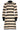 25736 – Smashed Lemon Gebreide jurk met golfdessin | Black - Sand