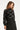 25738 – Smashed Lemon Gebreide trui met ruitdessin | Black - Silver