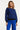 25741 – Smashed Lemon Gebreide top met dierenprint | Black - Cobalt