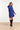25744 – Gebreide Rok Met Plissé-Effect | Navy